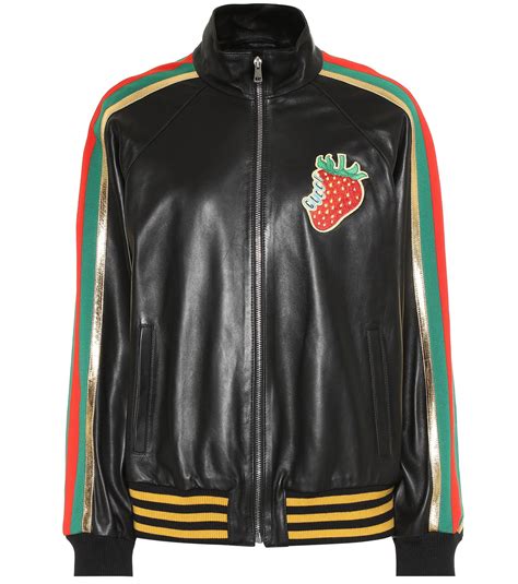 what kind of leather does gucci use|gucci original leather jacket.